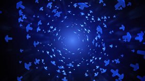 Dynamic Arrows Moving sideways Background animation Loop for Corporate broadcast and News Events - Powered by Shutterstock - Get 15% off with code: PIKWIZARD15