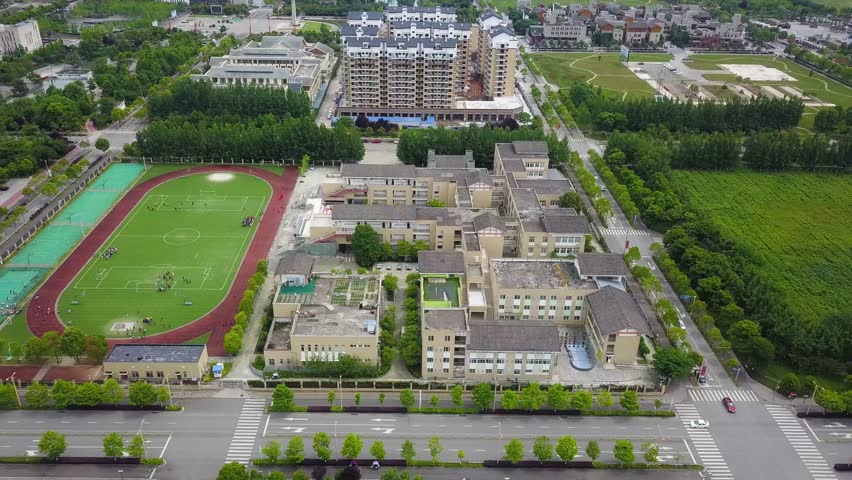 rebuild and recovery after the earthquake sichuan province of lidung county, china 4k video