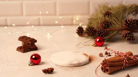 A Cozy Hot Chocolate Setup for Memorable Winter Celebrations and Joyful Gatherings - Powered by Shutterstock - Get 15% off with code: PIKWIZARD15