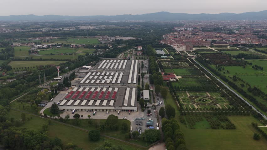 Production site and manufacturer components for the automotive industry in Venaria Reale, Italy.