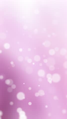 Abstract Light Particles, Elegant Pink Aesthetic 4K blue background Vertical Loopable.