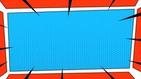 Comic style template background animated - Powered by Shutterstock - Get 15% off with code: PIKWIZARD15