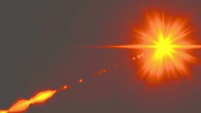 Bright Orange Starburst Lens Flare Light Effect Glowing Energy Abstract Background Radiance Powerful Illumination Shine Intense Brightness Dramatic Visual Impact - Powered by Shutterstock - Get 15% off with code: PIKWIZARD15