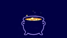 Magical Witch Cauldron with Bubbling Potion Animation - Powered by Shutterstock - Get 15% off with code: PIKWIZARD15