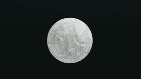3D object with a light gray textured surface resembling natural rock - Powered by Shutterstock - Get 15% off with code: PIKWIZARD15