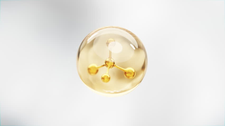 3D animation of healthy, structured skin cells. Perfect for concepts of hydration, absorption, or beauty technology in cosmetic marketing.