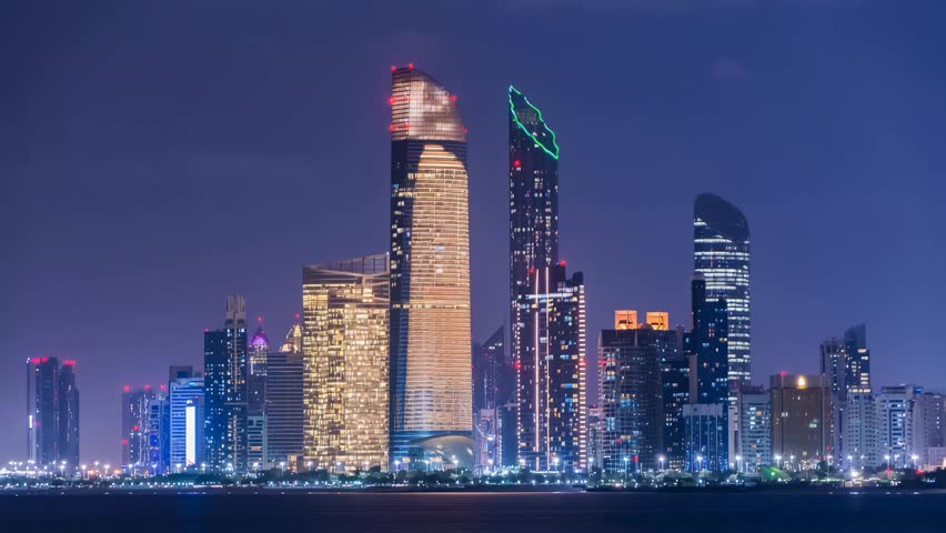 Abu Dhabi Corniche Beach Hyperlapse