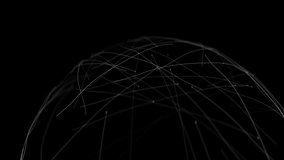 Aircraft departures and arrivals global 3D view, Air traffic global network airplane radar video visual effects 3d animation - Powered by Shutterstock - Get 15% off with code: PIKWIZARD15