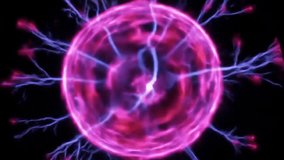 Mesmerizing plasma ball exhibits electric arcs and glowing tendrils - Powered by Shutterstock - Get 15% off with code: PIKWIZARD15