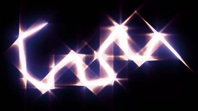 4K Abstract glowing light trails with starburst effect on dark background, hallucination concept  - Powered by Shutterstock - Get 15% off with code: PIKWIZARD15