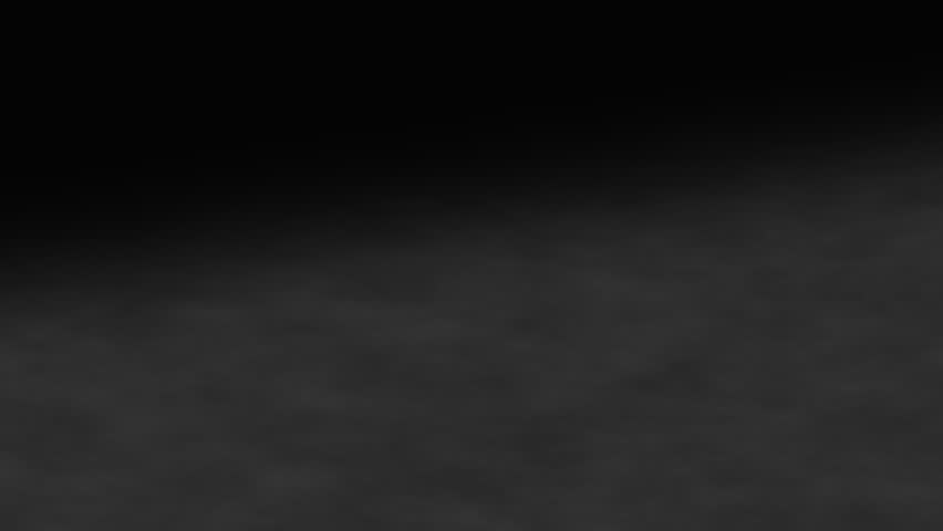 2D animation of dark dense fog rising from the bottom on transparent background. Atmospheric overlay for horror scenes, Halloween videos, trailers, cinematic effects, game design, fantasy, mystery