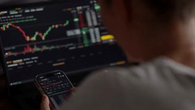 Analyze Growth Stocks Fund Crypto Coin Trend. Cryptocurrency Trading Chart On Mobile Phone. Bitcoin Price Chart Digital Exchange. BTC ETH Trading Online Graph. Forex Crypto Currency Financial Trader - Powered by Shutterstock - Get 15% off with code: PIKWIZARD15