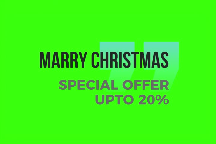 marry christmas sale 20% off green screen video. green screen marry christmas special offer sale 20% . 4k  greenscreen landscape videos premium design.Marry Christmas 2026 big offer .