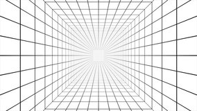 Grid Tunnel 3D Animation with Infinite Vanishing Point Motion Background - Powered by Shutterstock - Get 15% off with code: PIKWIZARD15