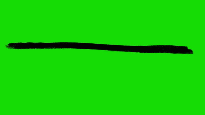 Hand Drawn Scribble Animation Green Screen– Doodle Stroke FX