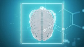 Futuristic Digital Rendering of Human Brain Glowing Frame and Chemical Structures in Advanced Neuroscience and Technology Theme - Powered by Shutterstock - Get 15% off with code: PIKWIZARD15