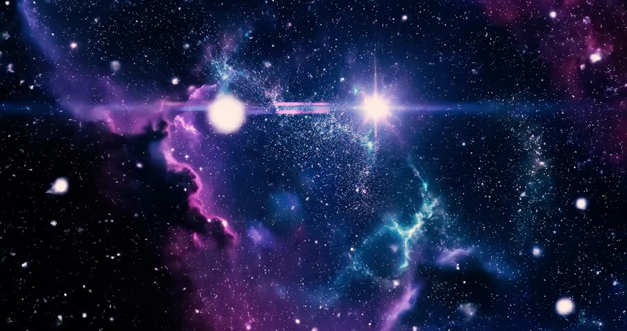 Ultra Realistic 4K Galaxy video, with star dusts, Futuristic Galaxy Background with Stars and Nebula in Motion Suitable for Effective Ads. 