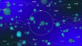 abstract Computer folder data digital locked and protected abstract digital concept. Futuristic neon interface cyber technology circle dashboard lock folder ,virtual machine learning icon. - Powered by Shutterstock - Get 15% off with code: PIKWIZARD15