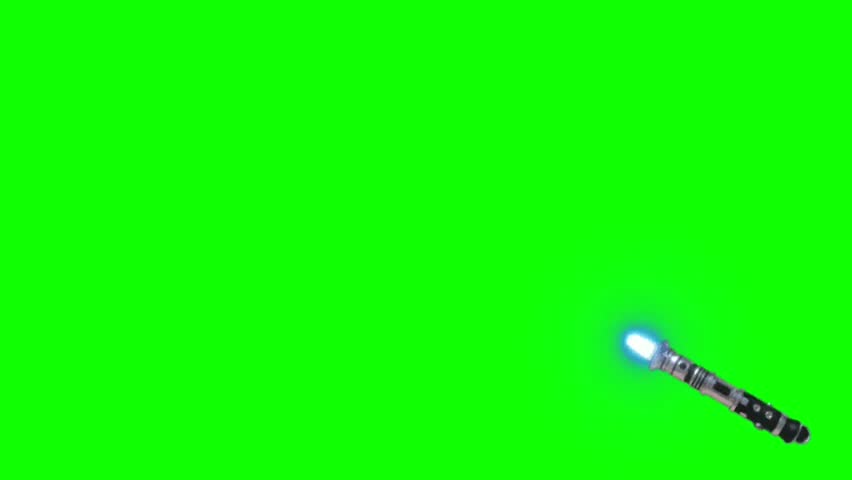 High-Quality Star Wars Green Screen Lightsaber Effect Background Animation Video Footage