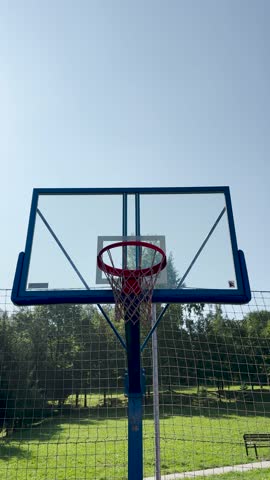 Ball bouncing off the rim - vertical