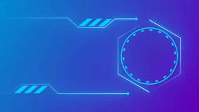 Futuristic HUD Interface Element with Hexagon - Powered by Shutterstock - Get 15% off with code: PIKWIZARD15