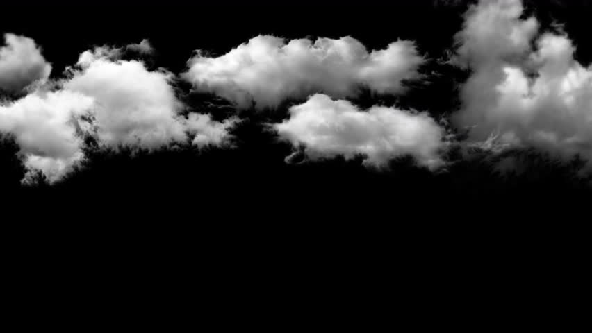 Seamless cloud animation with alpha channel (transparent background). Perfect for compositing, video transitions, atmospheric scenes, and VFX projects.