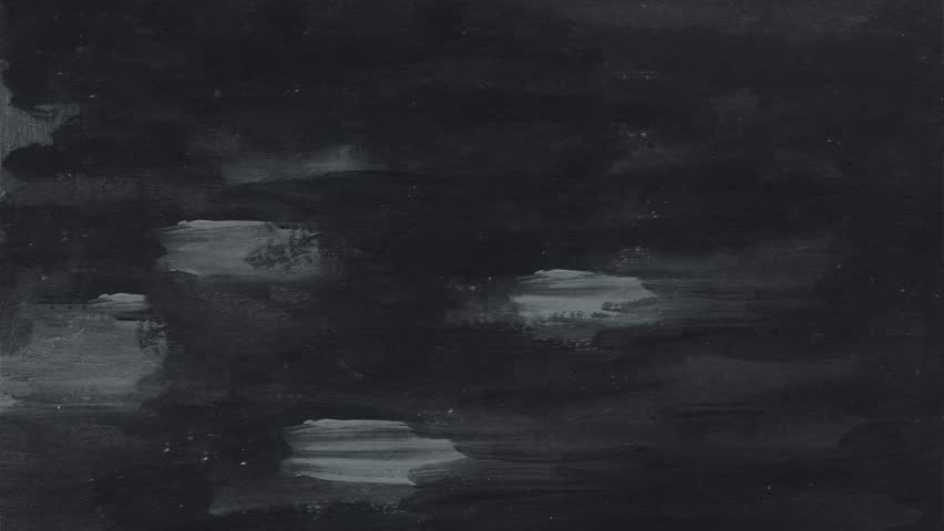 Dark black textured grunge gothic Halloween Intro Horizontal Video Background