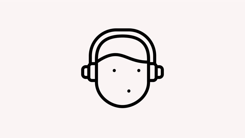 Animated podcast boy in headphones listening intently to an engaging audio story. Suitable for podcasting, storytelling, audio entertainment, and childhood themes.
Animated podcast boy in headphones l