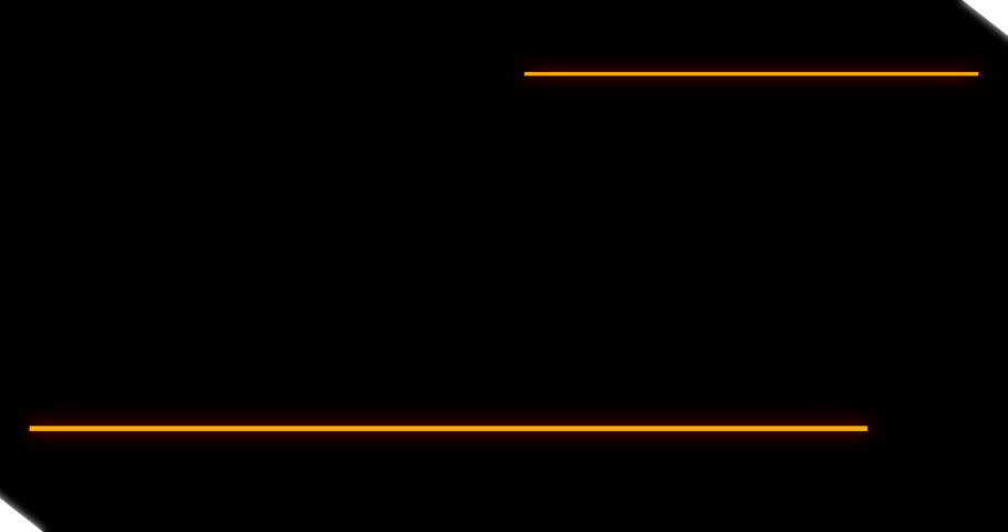 4K HUD callout titles with copy space. Futuristic design suitable for broadcasts and television news. Neon-styled callouts for info bars. Sci-fi design of HUD lower third.