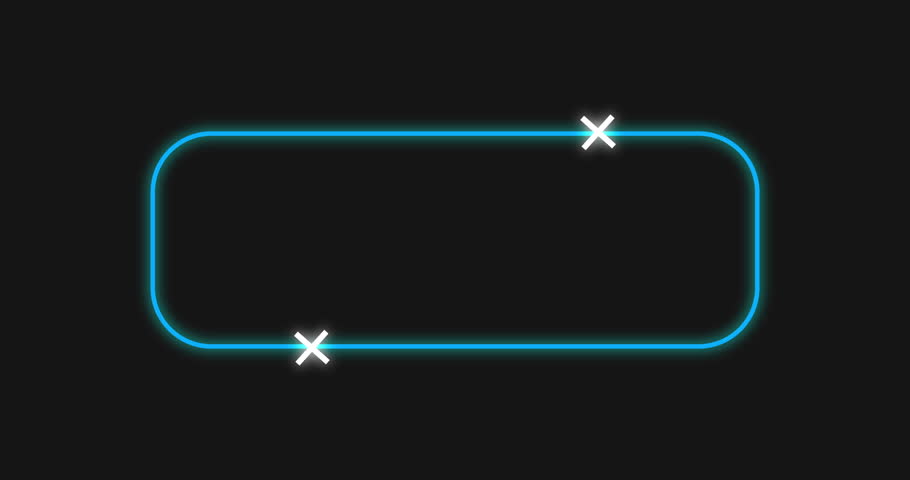 4K Sci-fi designed neon HUD lower third. HUD callout titles with copy space. Futuristic design suitable for broadcasts and television news. Neon-styled callouts for info bars.