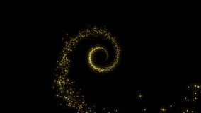 Gold Christmas 3D Trails Pack – 5 Magical Paths and Glowing Trails - Overlay Graphic Element - Powered by Shutterstock - Get 15% off with code: PIKWIZARD15