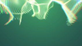 Abstract neon waves glowing background 4k 2160p loop motion video wallpaper minimal futuristic effect technology trend gaming cyberpunk digital flow - Powered by Shutterstock - Get 15% off with code: PIKWIZARD15