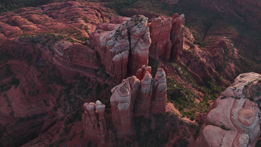 Cathedral Rock Sedona Arizona Sandstone Spires