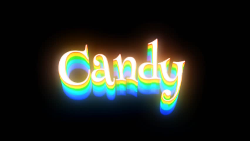 Glow neon text animation of the words “CANDY OR CURSE” with glowing rainbow distortion and a dark background. Great for Halloween, spooky parties, digital intros, and creative horror themed projects.