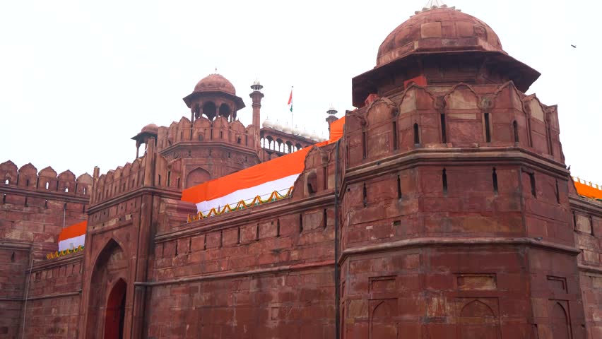 Red Fort Monument under Clear Blue Sky