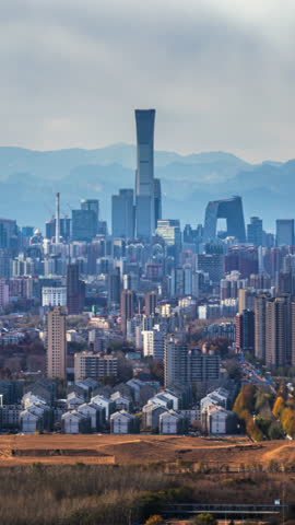 Beijing Architectural Complex Scenery, China