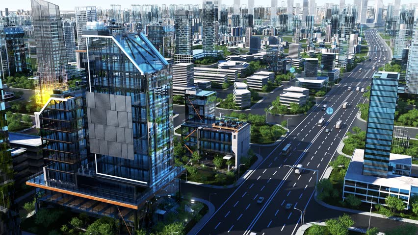 Road transport infrastructure for urban planning and the development of smart cities