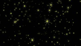 Golden stars animation background - Black and green screen ready to chromakey - Video 4K	 - Powered by Shutterstock - Get 15% off with code: PIKWIZARD15