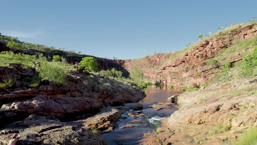Rugged and Beautiful Kimberley Terrain in Western Australia - Drone Aerial