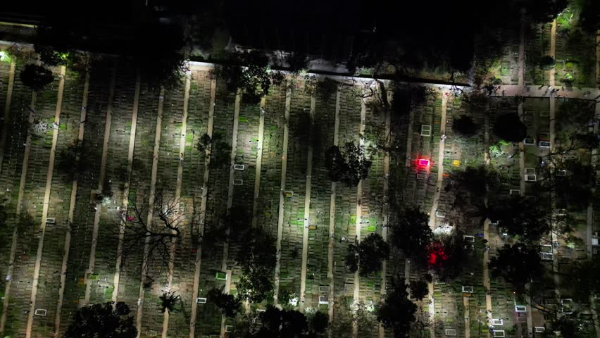 Azimpur Graveyard Drone View, Dhaka , Bangladesh