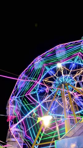Ferris wheel at the night market
