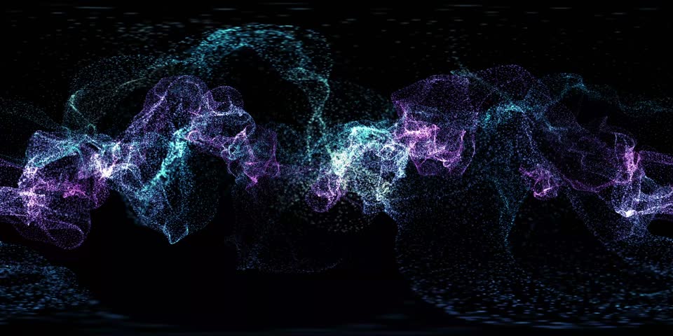 Mooving on Nebula visual effects for 360 VR video.(loopable)