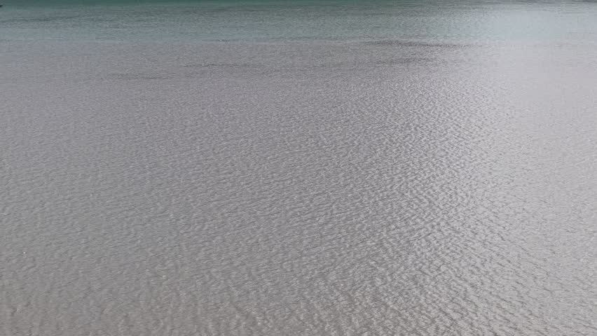 A small fishing boat in the middle of the sea