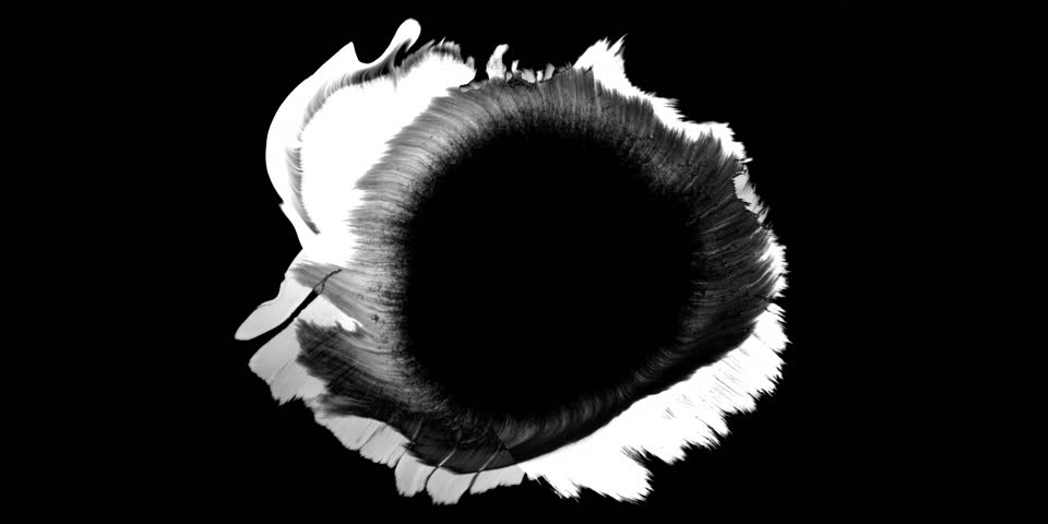 ink transition splatter blot spreading left to right turbulent moving abstract painting animation background new cool nice motion dynamic beautifu