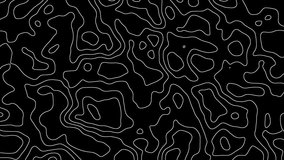 Abstract topography animation pattern dynamic waves motion black background video - Powered by Shutterstock - Get 15% off with code: PIKWIZARD15
