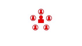 Flat vector icon of a man with a key symbolizing connection and social network communication - Powered by Shutterstock - Get 15% off with code: PIKWIZARD15