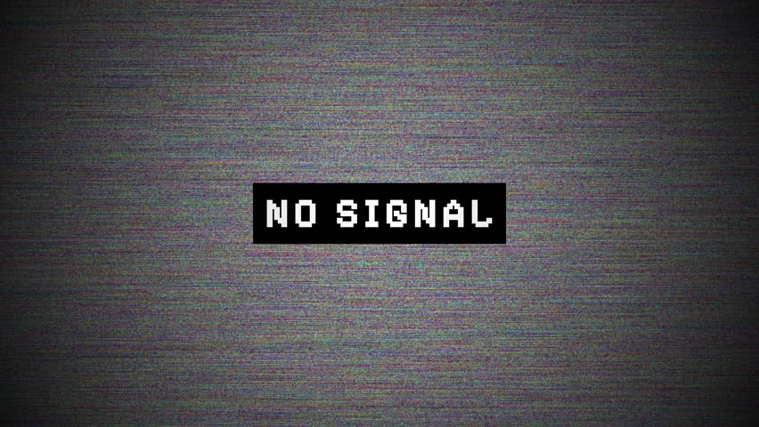 Line noice texture no signal tv screen. 4K Footage