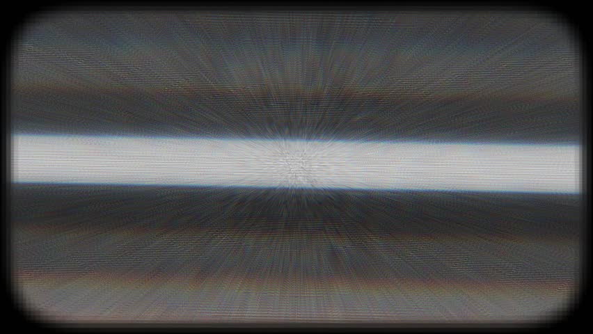 Retro TV Screen, Neo Futuristic, Old 80s VHS Screen.