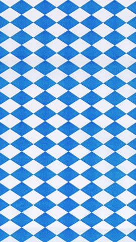 Oktoberfest vertical screen background with blue white diamonds moving. Ideal for use in event invitations, party flyers, beer festival