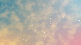 Pastel sky filled with stars and clouds. Suitable for backgrounds, spacethemed designs, and celestial concepts in various creative projects. - Powered by Shutterstock - Get 15% off with code: PIKWIZARD15